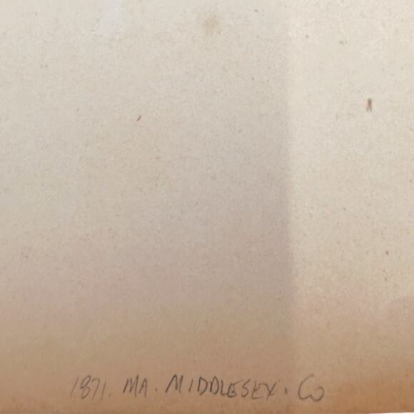 Middlesex Massachusetts 1871 Historical 25.5x17" Original Map Atlas - Picture 11 of 12